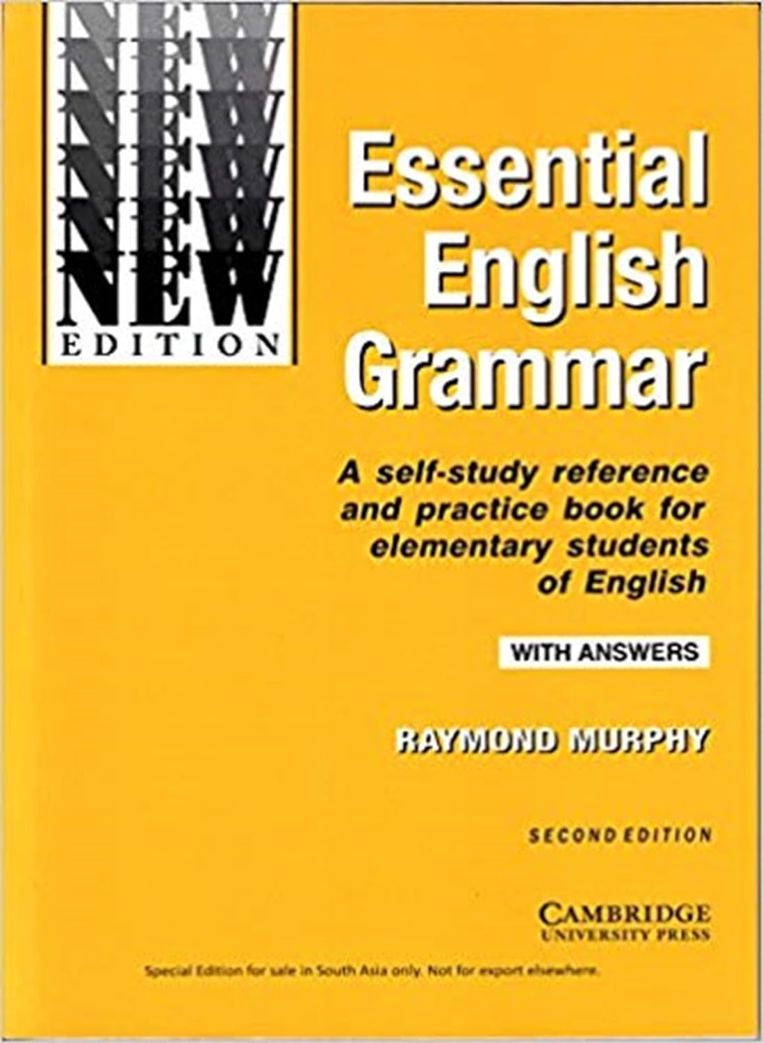 Essential English Grammar with Answers, 2nd Edition - Raymond Murphy  (2024-25 Examination) | Raymond Murphy | 9788175960299 | Bookshub.co.in