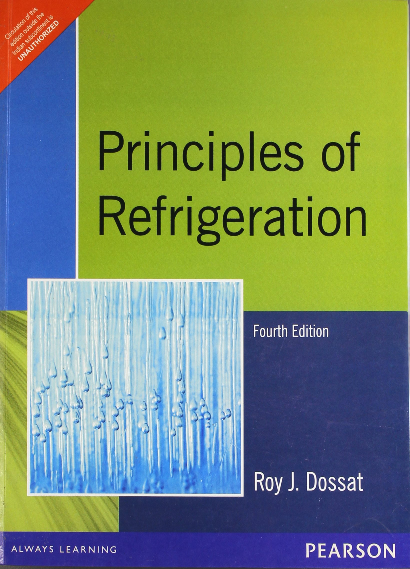 Principles of Refrigeration, 4e