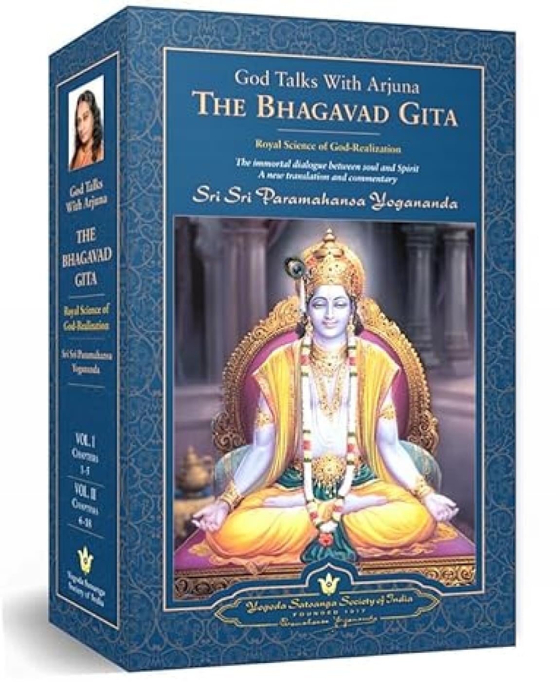 The Bhagavad Gita: God Talks With Arjuna (2 Vol Set): The Bhagavad Gita (Set Of 2 Vol)