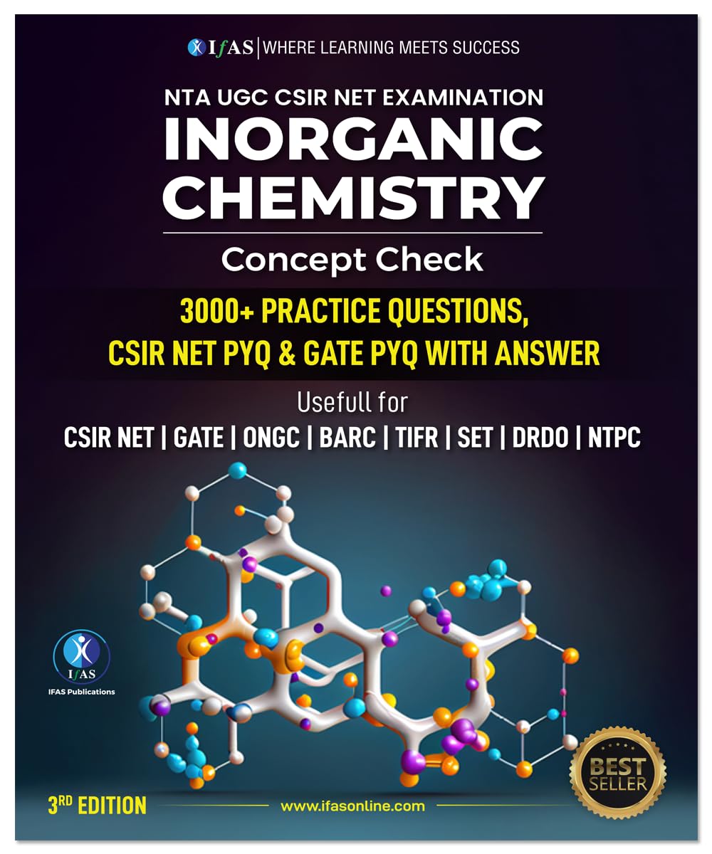 CSIR NET Inorganic Chemistry Practice Question Book