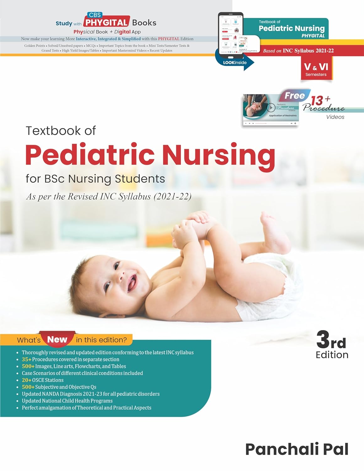 Textbook Of Pediatric Nursing For BSc Nursing Students ,3ed - 2024