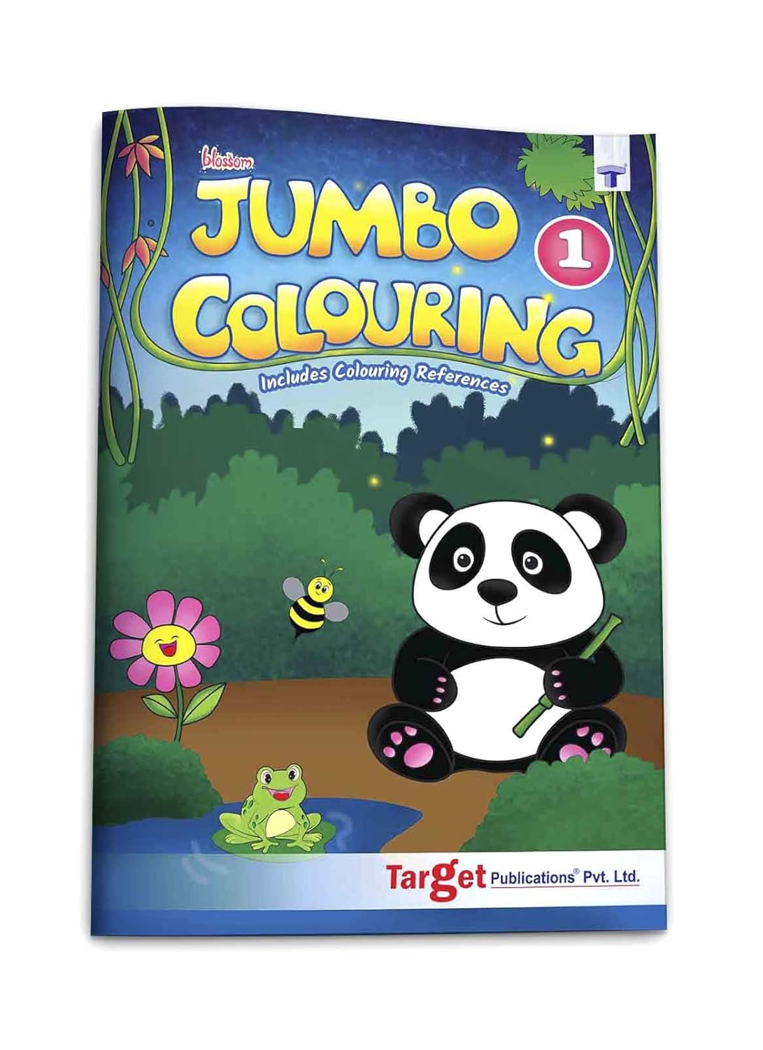 Blossom Jumbo Creative Colouring Book for Kids 3 years to 5 years old