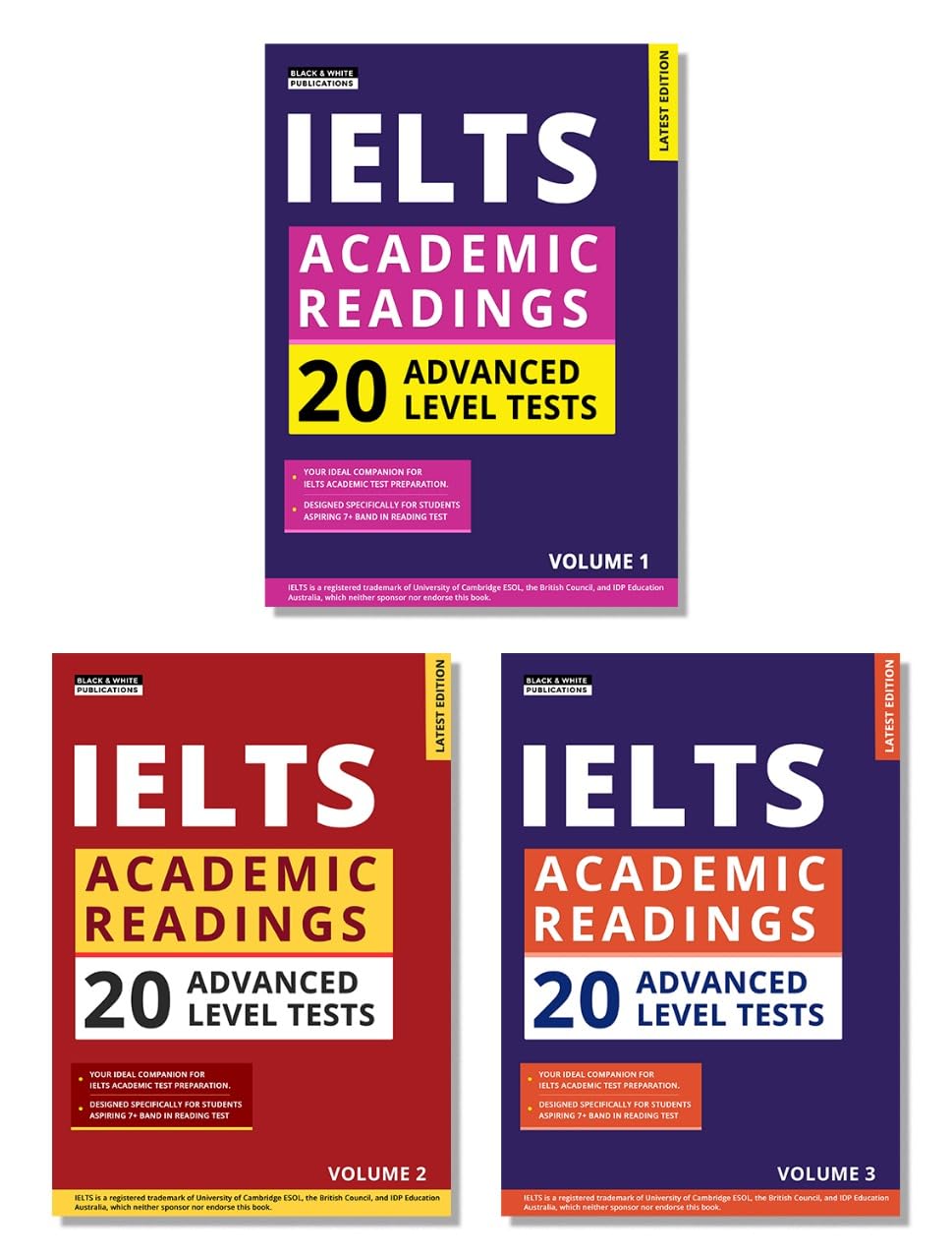 Ielts Academic Reading For Exam Practice Vol. 1 And Vol. 2 And Vol. 3