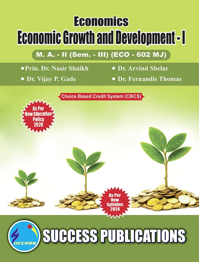 Economics Growth & Development - I(M.A,Sem-III) SPPU-Text(English)