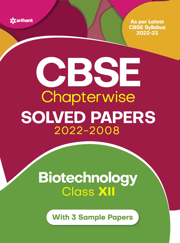 CBSE Biotechnology Chapterwise