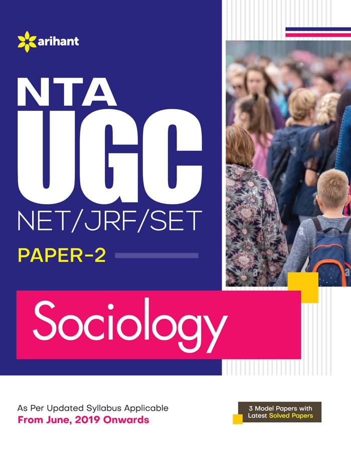 NTA UGC NET/JRF/SET Paper 2 Sociology