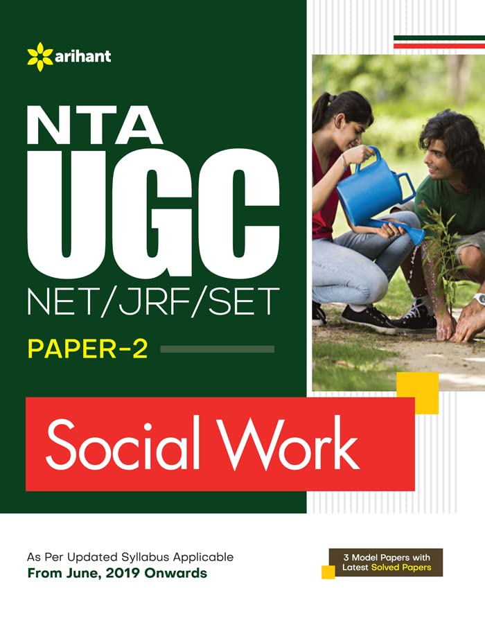 Arihant NTA UGC NET paper 1 book 2024/JRF/SET Paper 2 Social Work