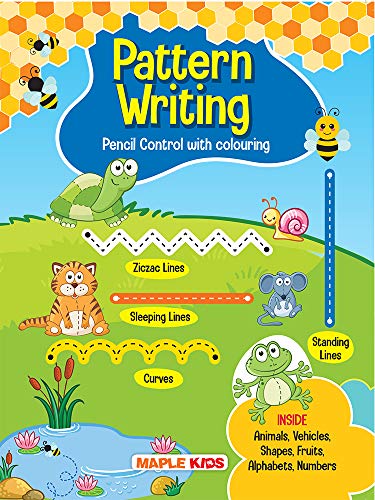 Pattern Writing – Pattern Practice Book for Kids - Pencil Control [Paperback] Maple Press