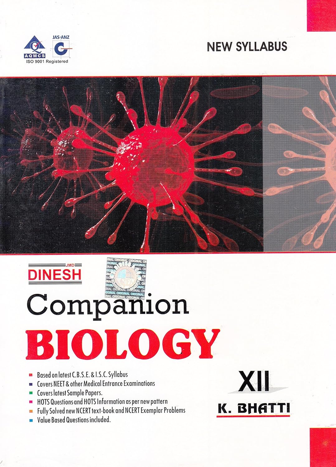 Dinesh Companion Biology - Class 12 (2018-2019 Session)