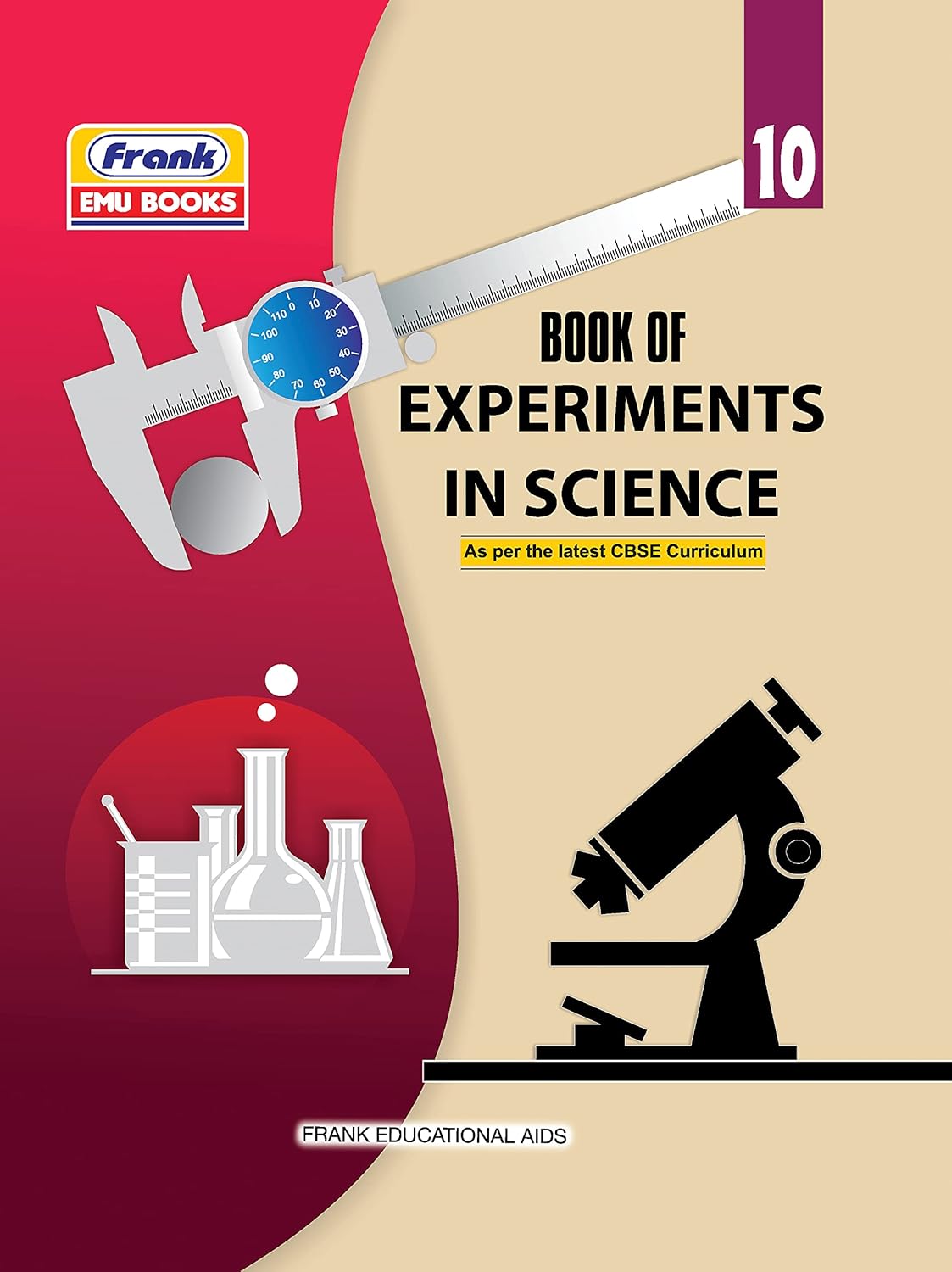 Frank EMU Books Lab Manual CBSE Book of Experiments in Science Class 10