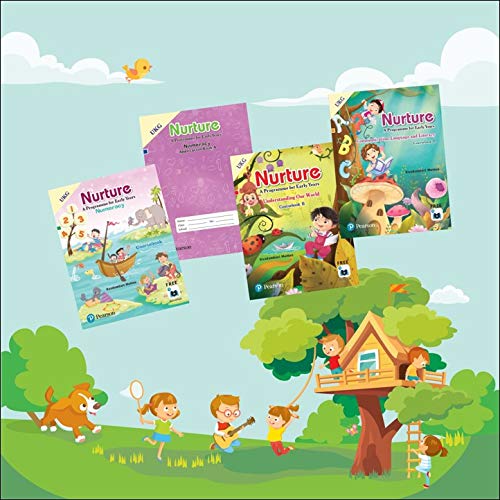 EVS,Maths,English Activity Books for Kids' (4-5 years)