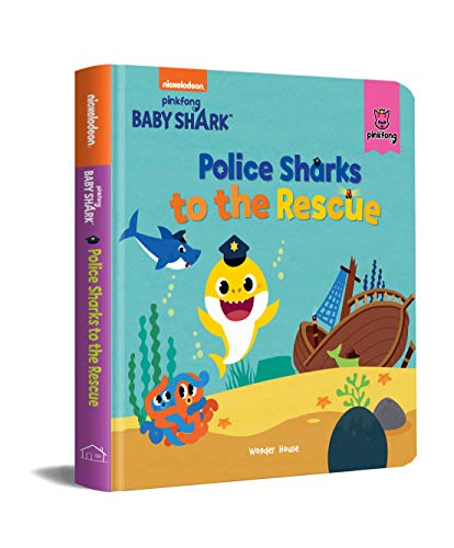 Pinkfong Baby Shark - Police Sharks To The Rescue : Padded Story Books