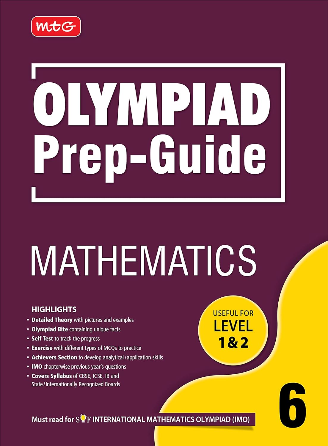 MTG Olympiad Prep-Guide Mathematics Class 6