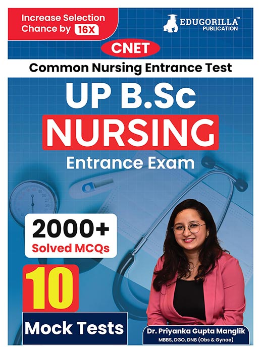 UP B.Sc Nursing Entrance Exam 2024 - Solved 10 Full Length Mock Tests (2000 MCQs) with Free Access to Online Tests