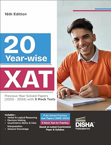 20 Year-wise XAT Previous Year Solved Papers (2005 - 2024)