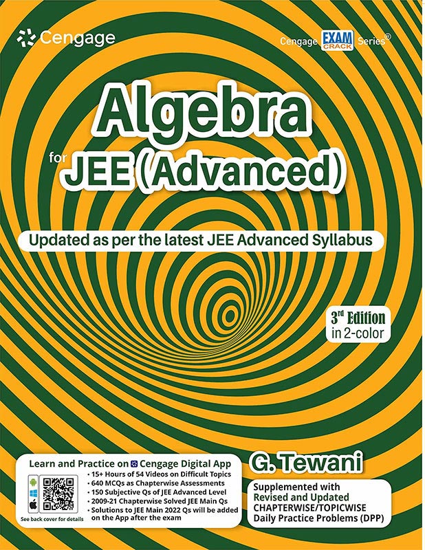 Algebra for JEE (Advanced), 3rd Edition