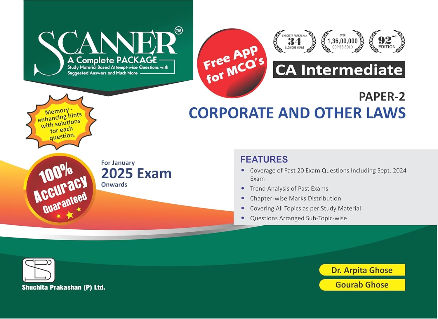 Corporate and Other Laws (Paper 2 | CA Intermediate | Gr. I) Scanner - Including questions and solutions