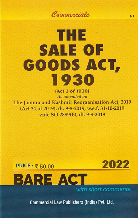 Sale of Goods Act, 1930