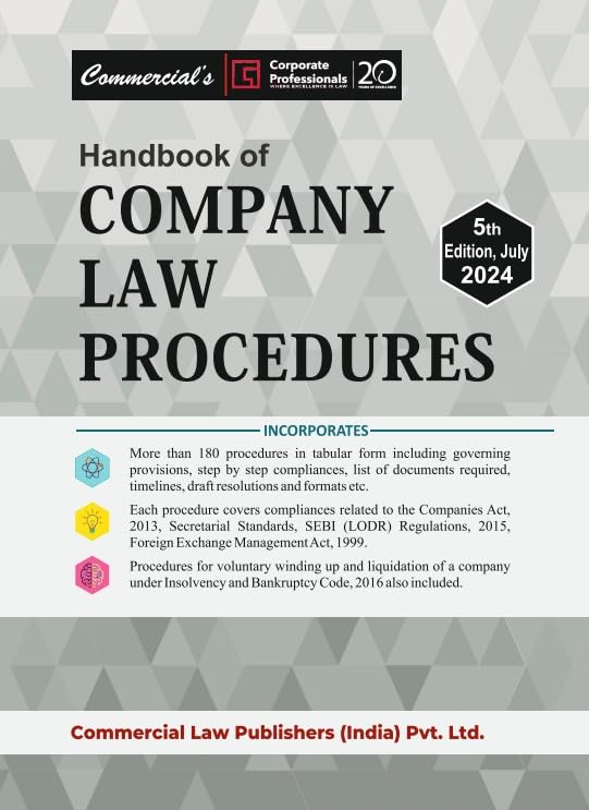 Handbook of Company Law Procedures