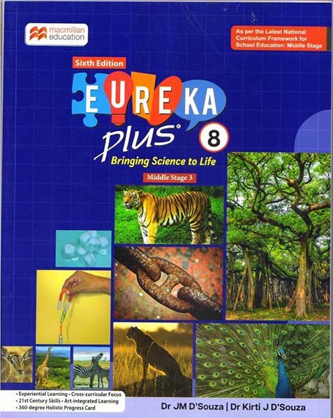 Macmillan Eureka Plus Science Textbook For Class 8 (2024 Edition)