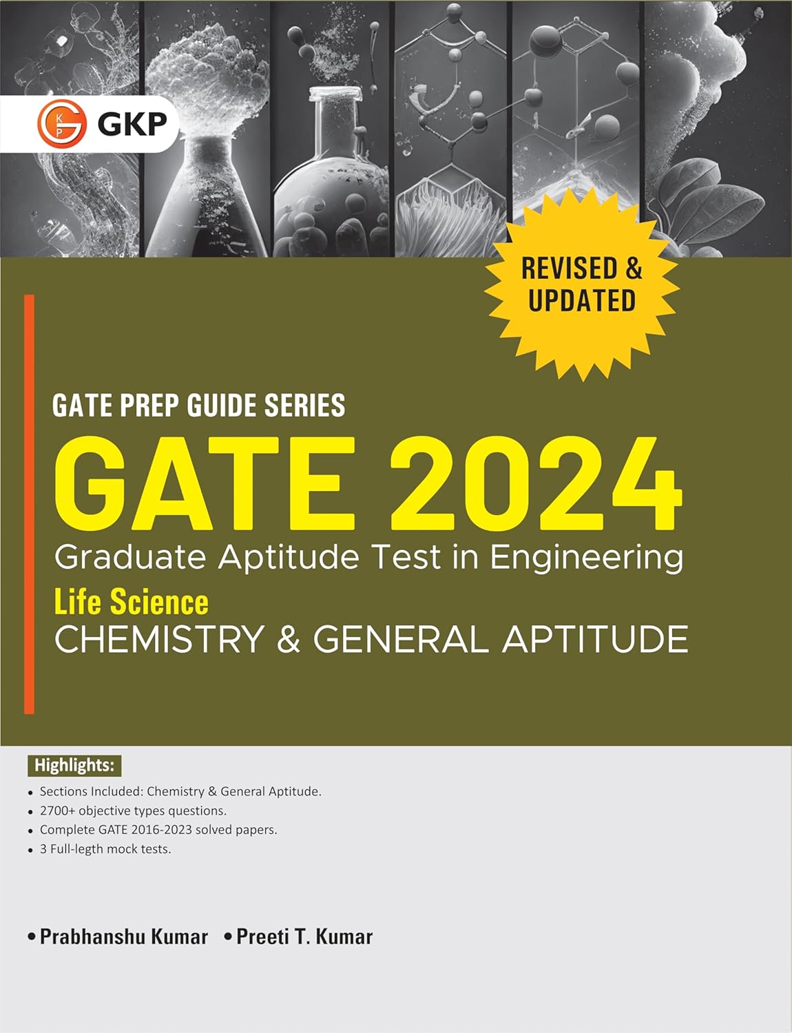 GATE 2024 : Life Science - Chemistry & General Aptitude (Compulsory) - Guide