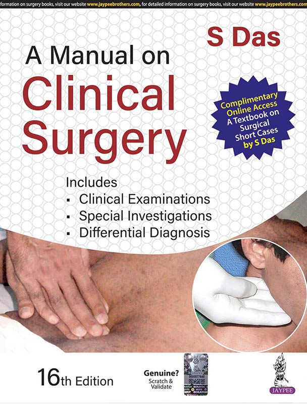 A Manual on Clinical Surgery