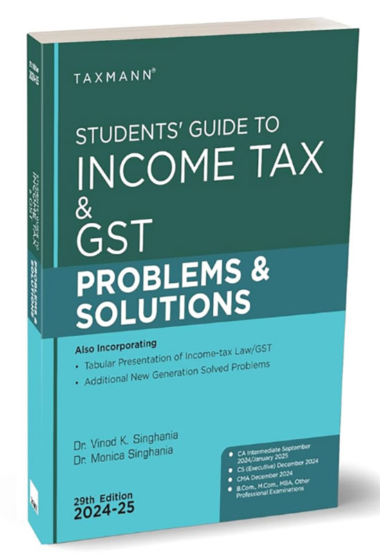 Students' Guide to Income Tax & GST | Problems & Solutions