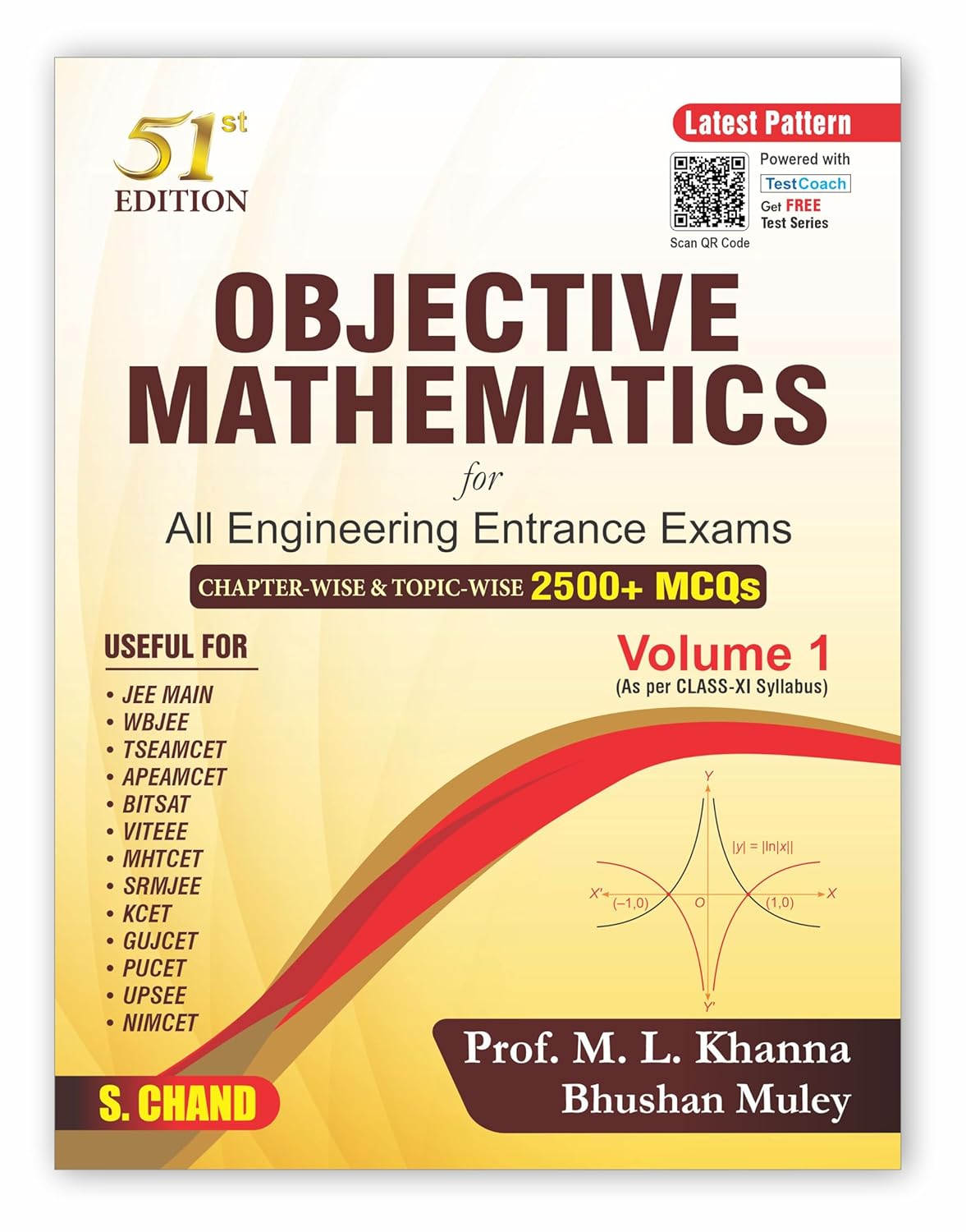 Objective Mathematics Vol 1 for All Engineering Entrance Exams (51 Edition)