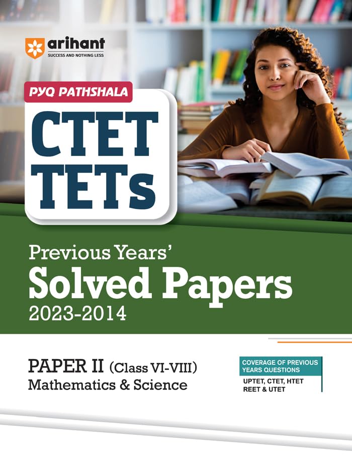 Arihant CTET & TETs Previous Years Solved Papers (2023 - 2014)