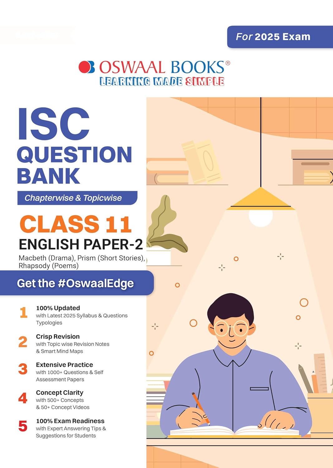 Oswaal ISC Question Bank Class 11 English Paper-2