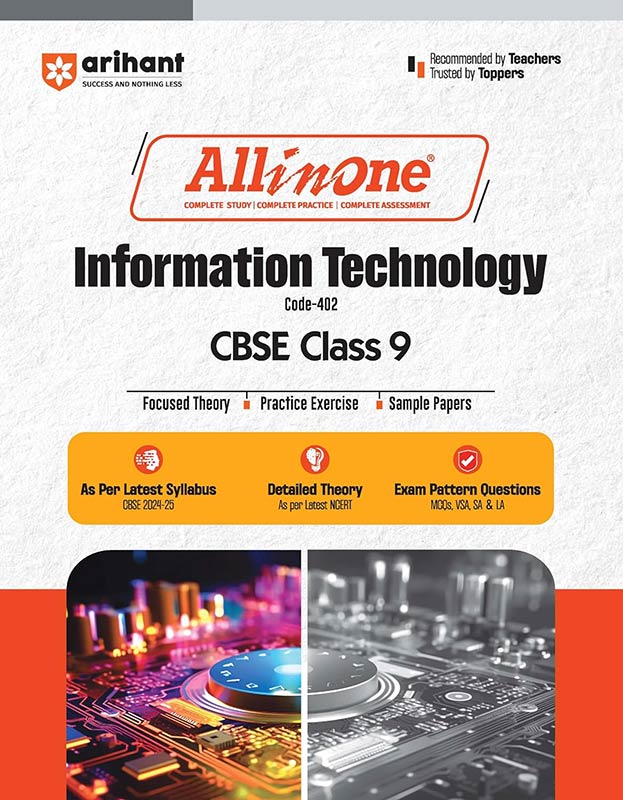 Arihant All In One Information Technology CBSE Class 9 For 2025 Exams