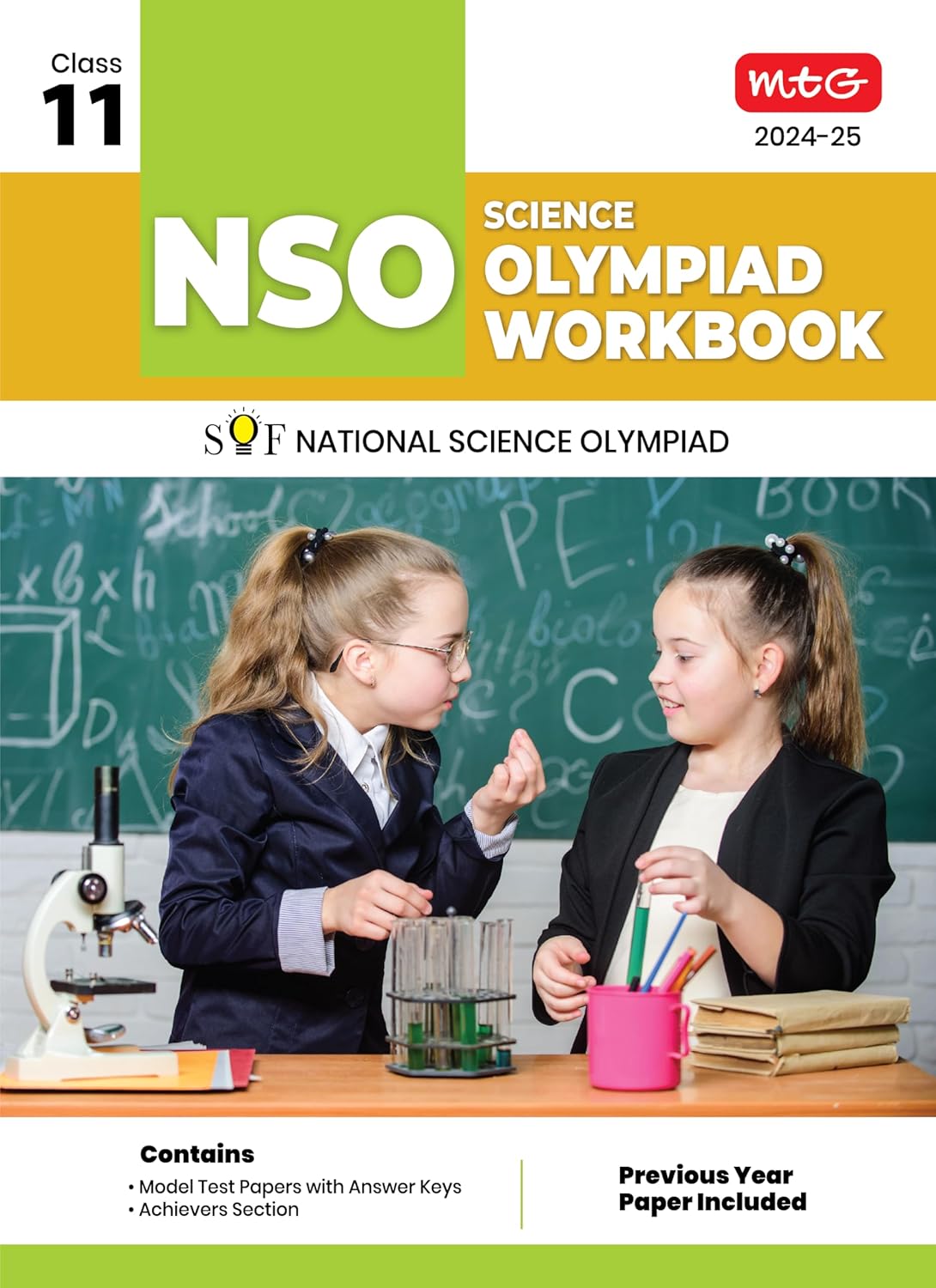 MTG National Science Olympiad (NSO) Workbook for Class 11