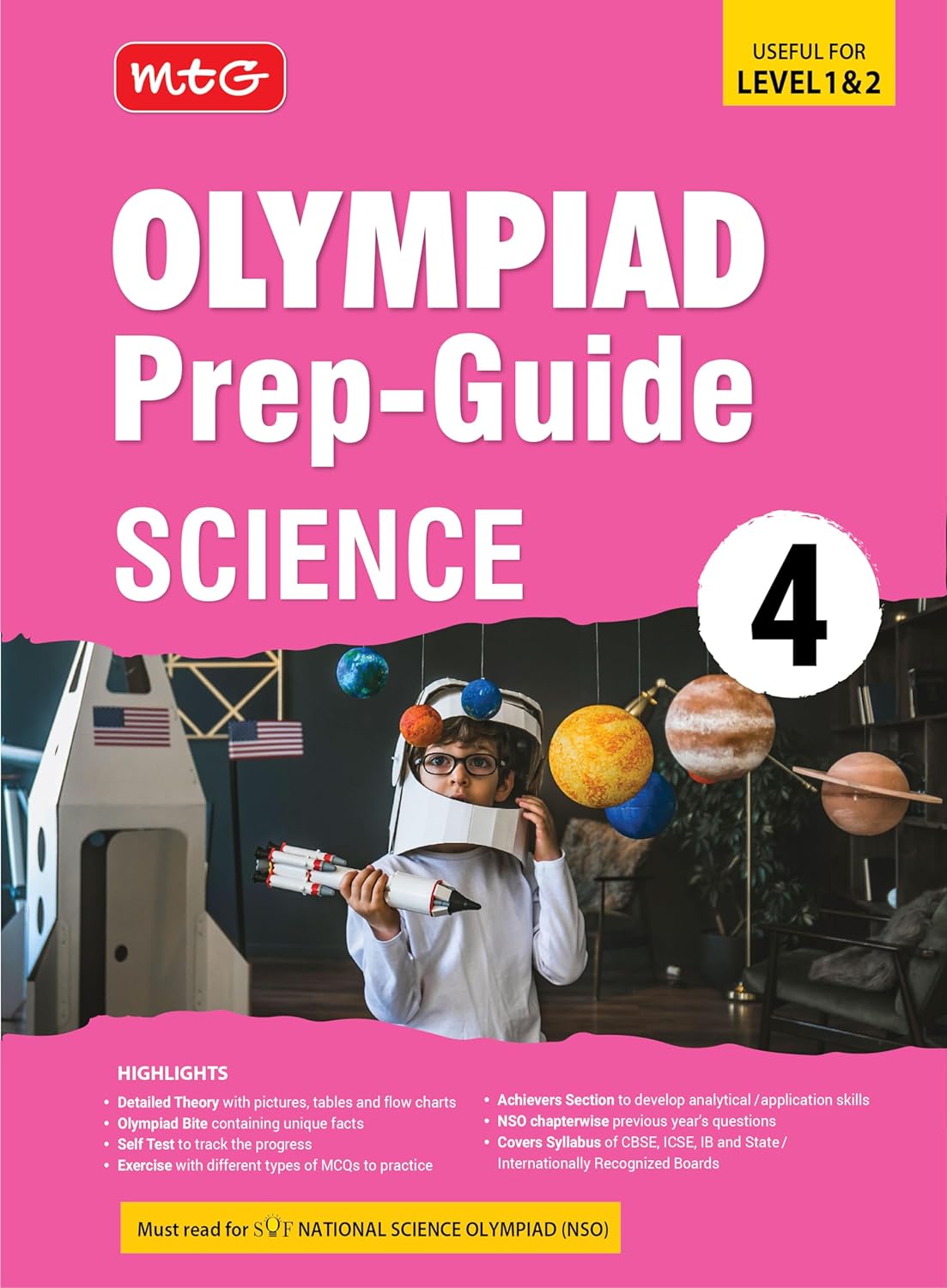 MTG Olympiad Prep-Guide Class 4 Science (NSO)