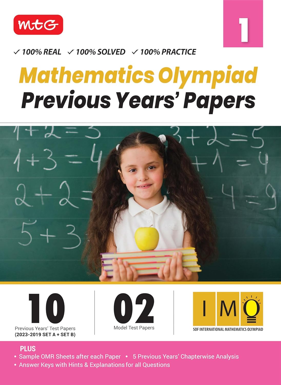 MTG IMO Class-1 Olympiad 10 Previous Years Papers