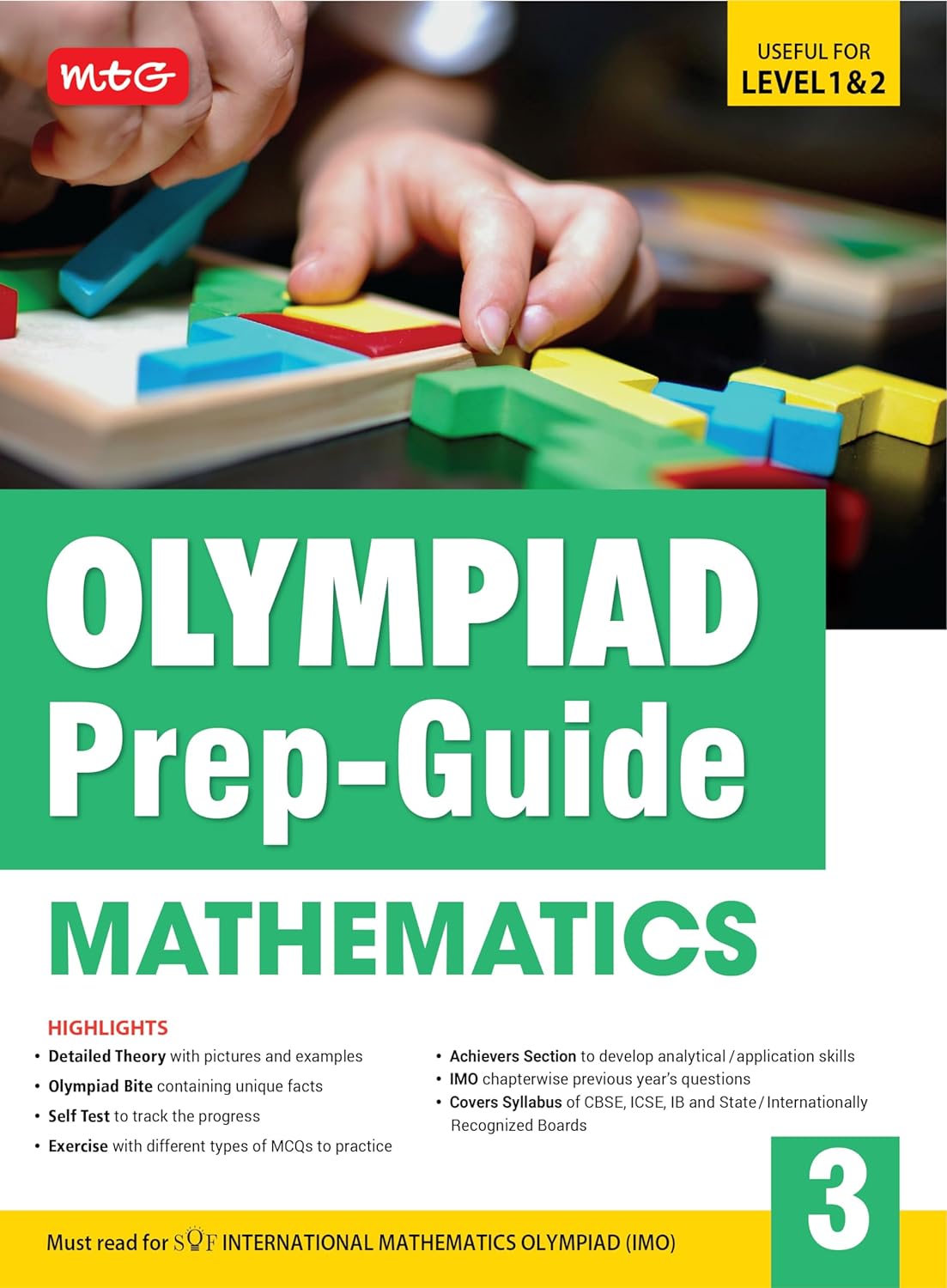 MTG Olympiad Prep-Guide Class 3 Mathematics (IMO)