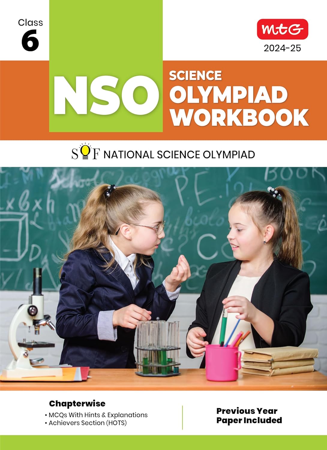 MTG National Science Olympiad (NSO) Workbook for Class 6