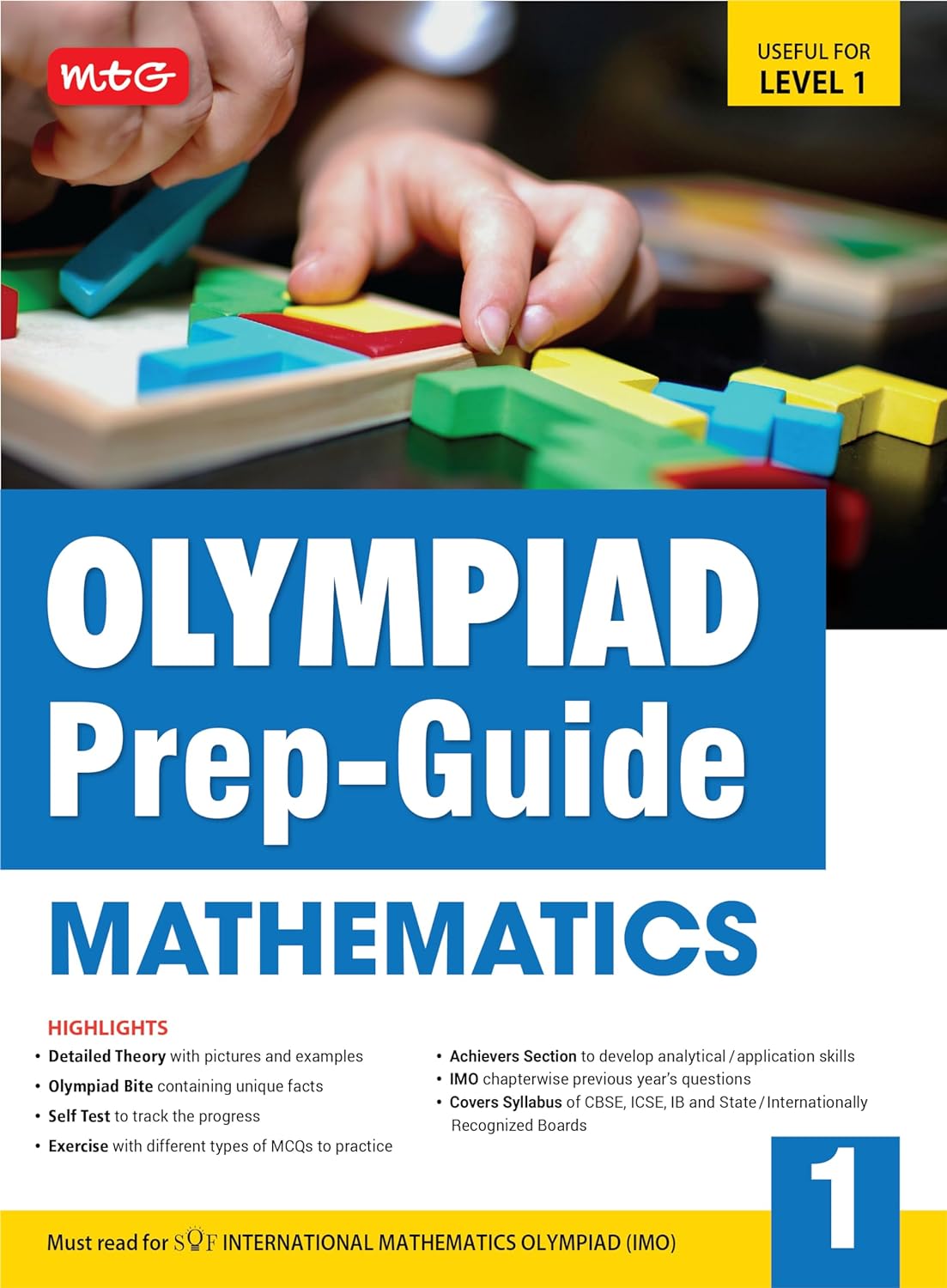 MTG Olympiad Prep-Guide Class 1 Mathematics (IMO)