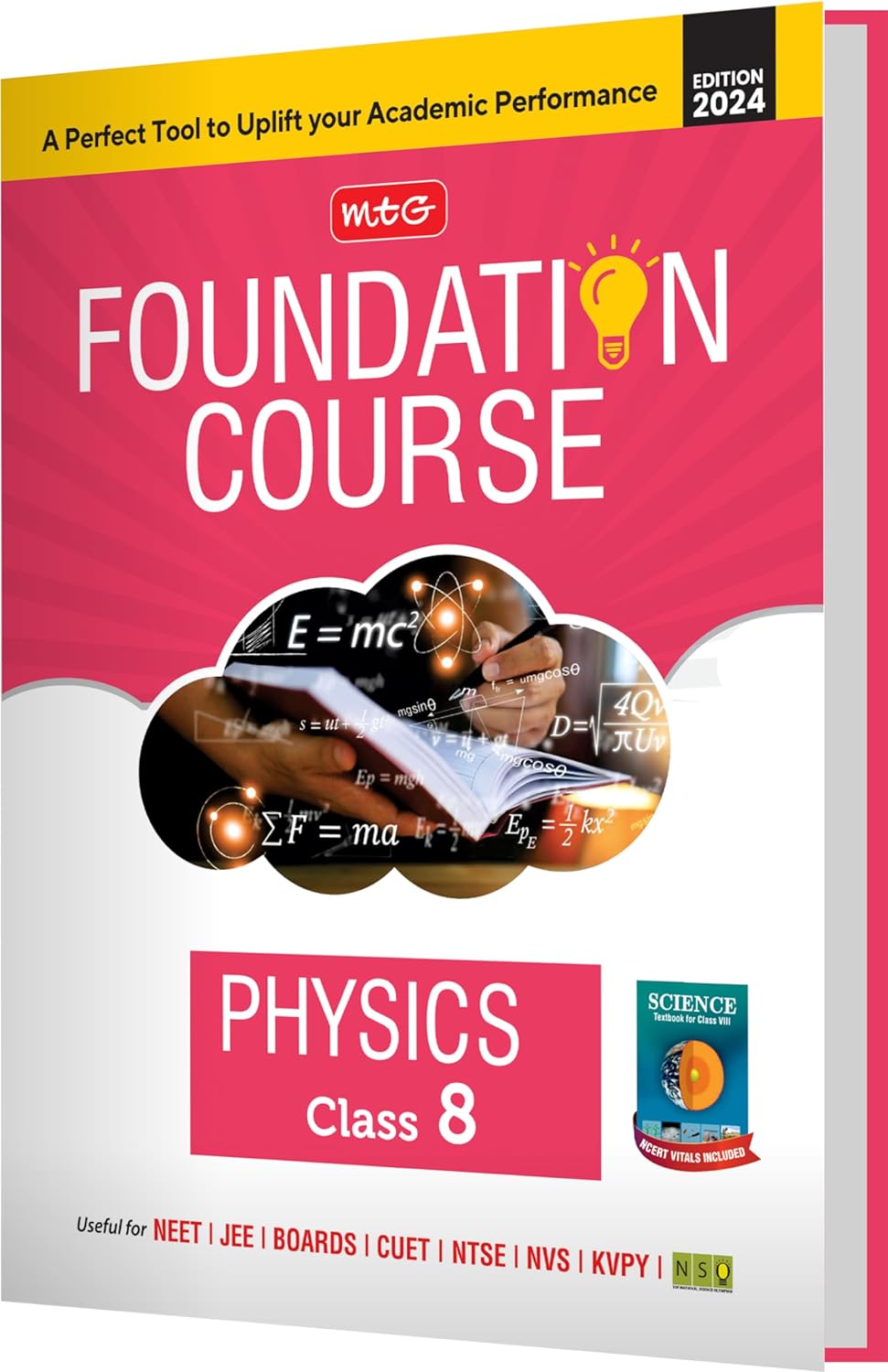 MTG Foundation Course Class 8 Physics Book