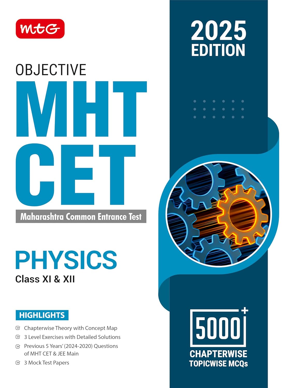 MTG Objective MHT CET Physics Book for Engineering & Pharmacy Entrance Exam 2025