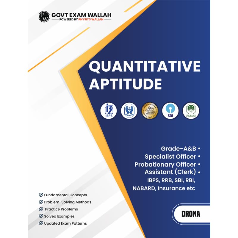 PW Banking Drona Quantitative Aptitude