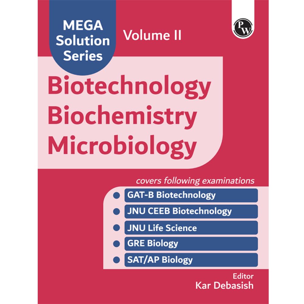 PW Mega Solution Series Biotechnology Biochemistry Microbiology Volume 2