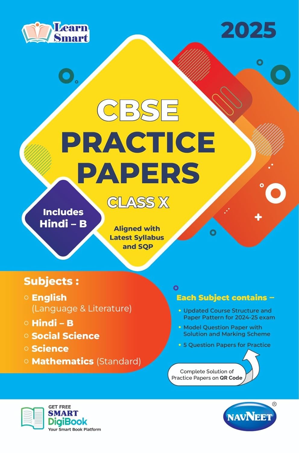 Navneet Learn Smart – CBSE Practice Papers Class 10