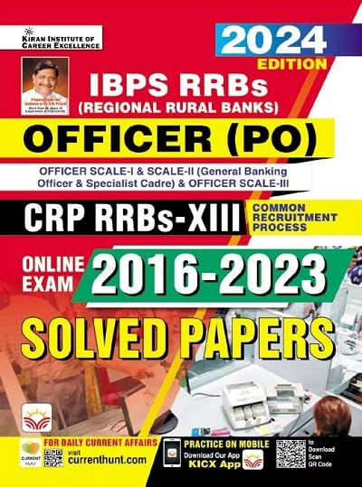 IBPS Gramin Bank PO 2016 To 2023 Solved Papers 2024 Edition (English Medium) (4932)