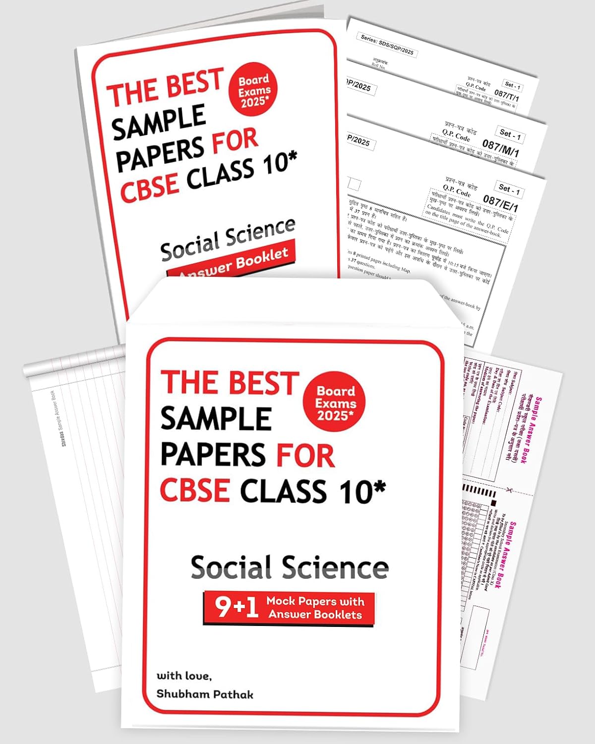 The Best Sample Papers for CBSE Class 10 Social Science with 9+1 Mock Papers