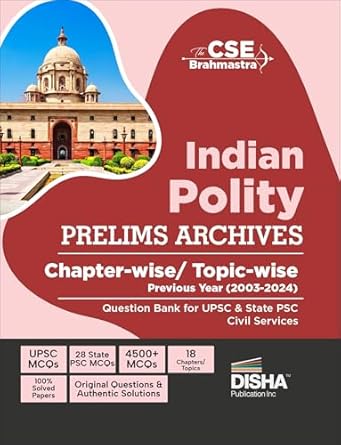 Indian Polity Prelims Archives - Chapter-wise/ Topic-wise Previous Year (2003 - 2024) Question Bank for UPSC/ State PSC Civil Services | CSE PYQs