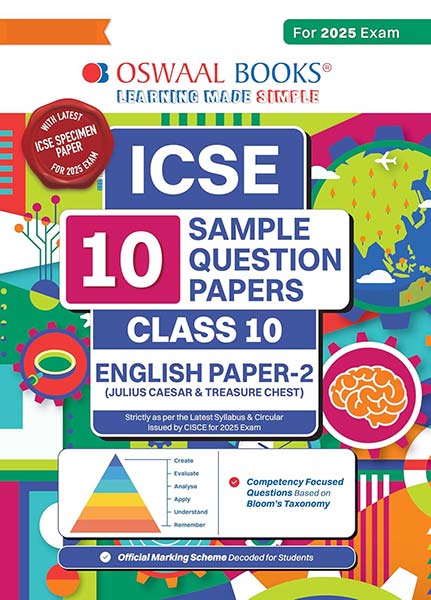 Oswaal ICSE | 10 Sample Question Papers | Class 10