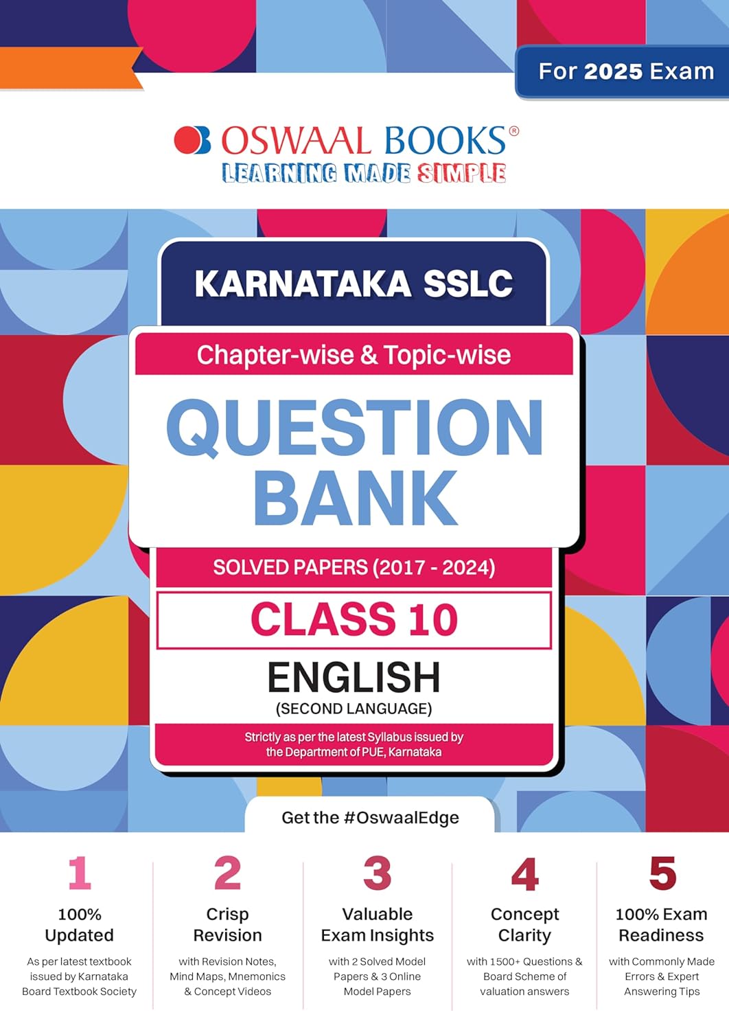 Oswaal Karnataka SSLC | Chapterwise & Topicwise