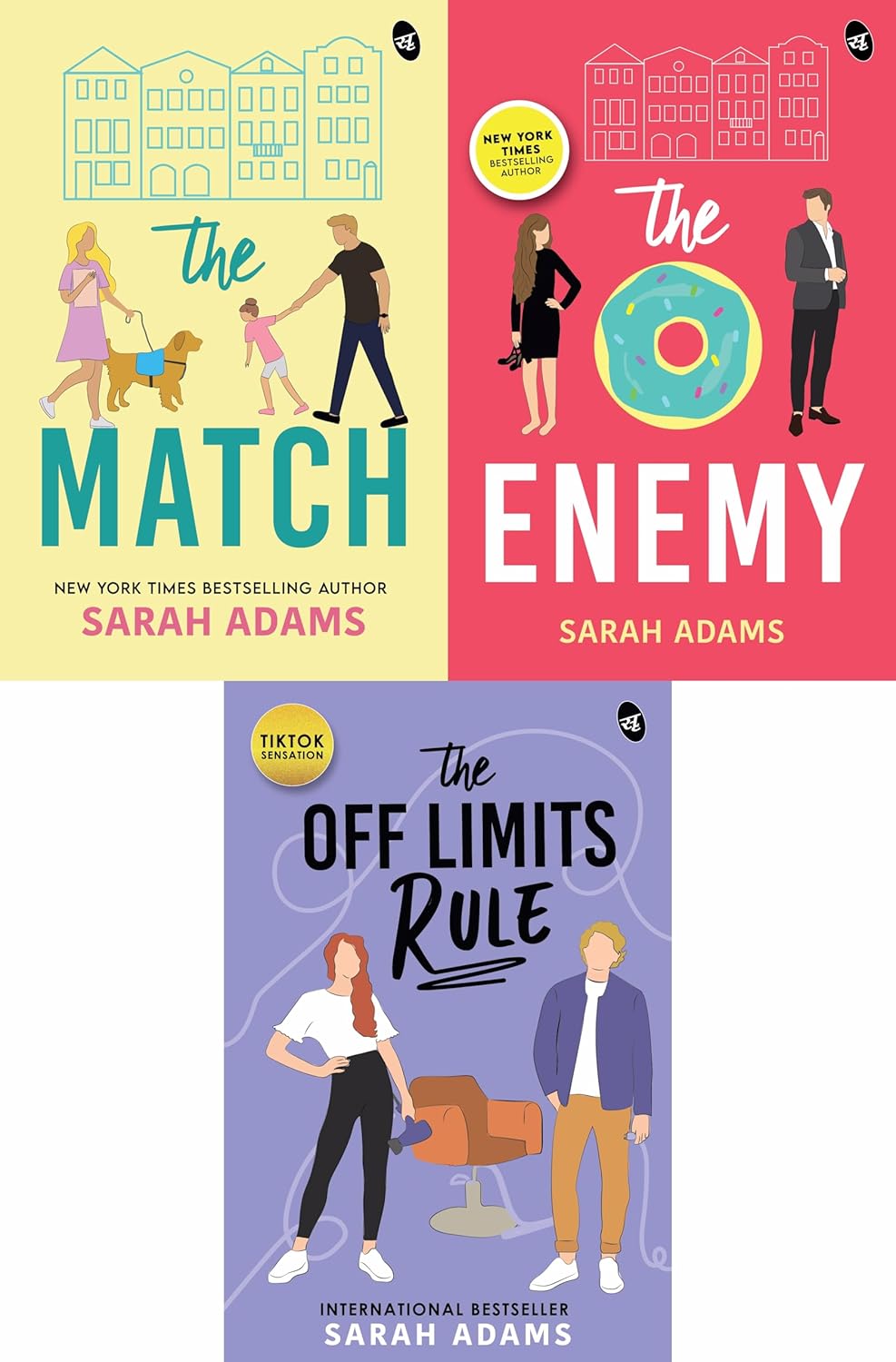 The Match I The Enemy I The Off Limits Rule - Sarah Adams series