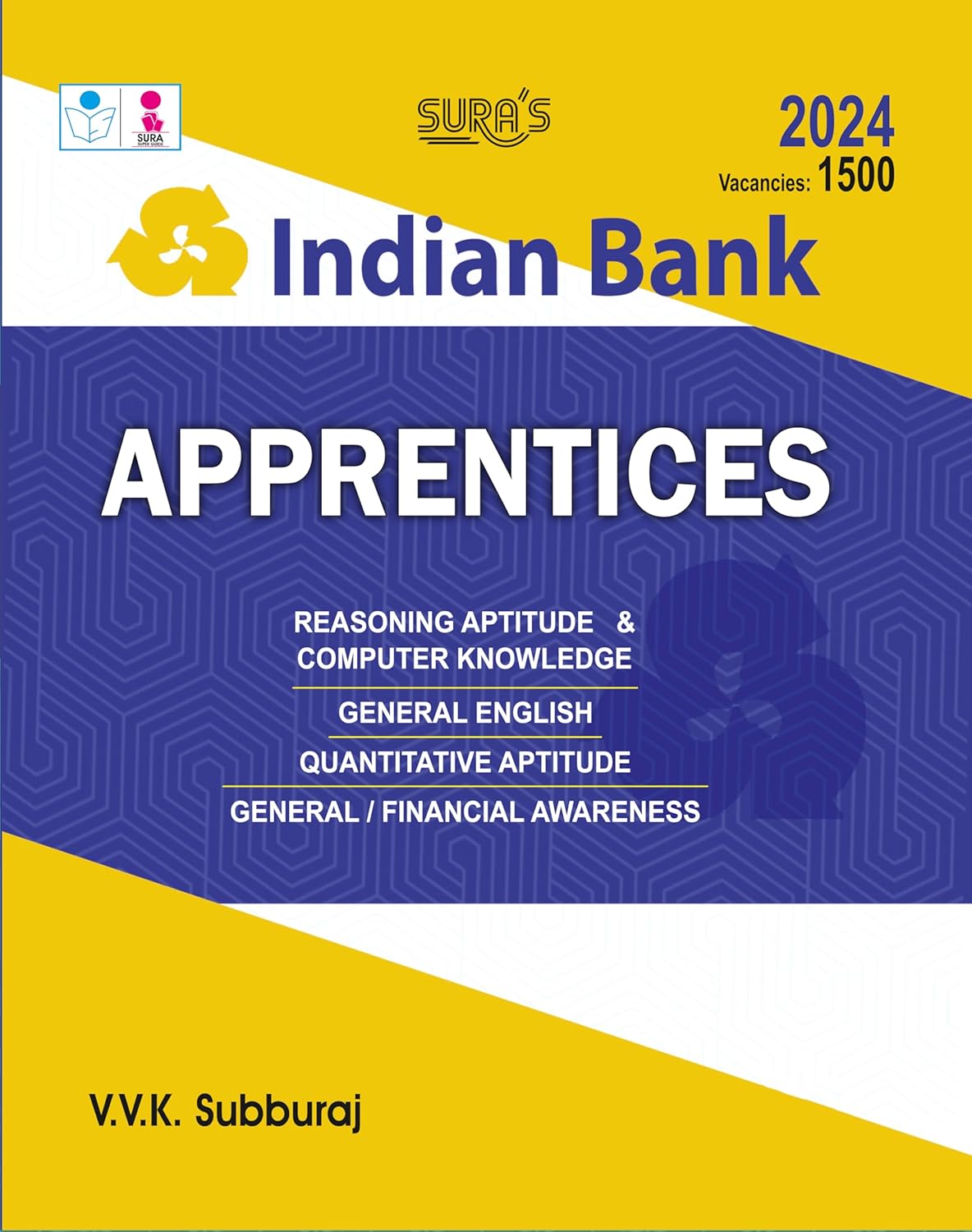 SURA`S Indian Bank Apprentices Exam Book Guide in English Medium 2024