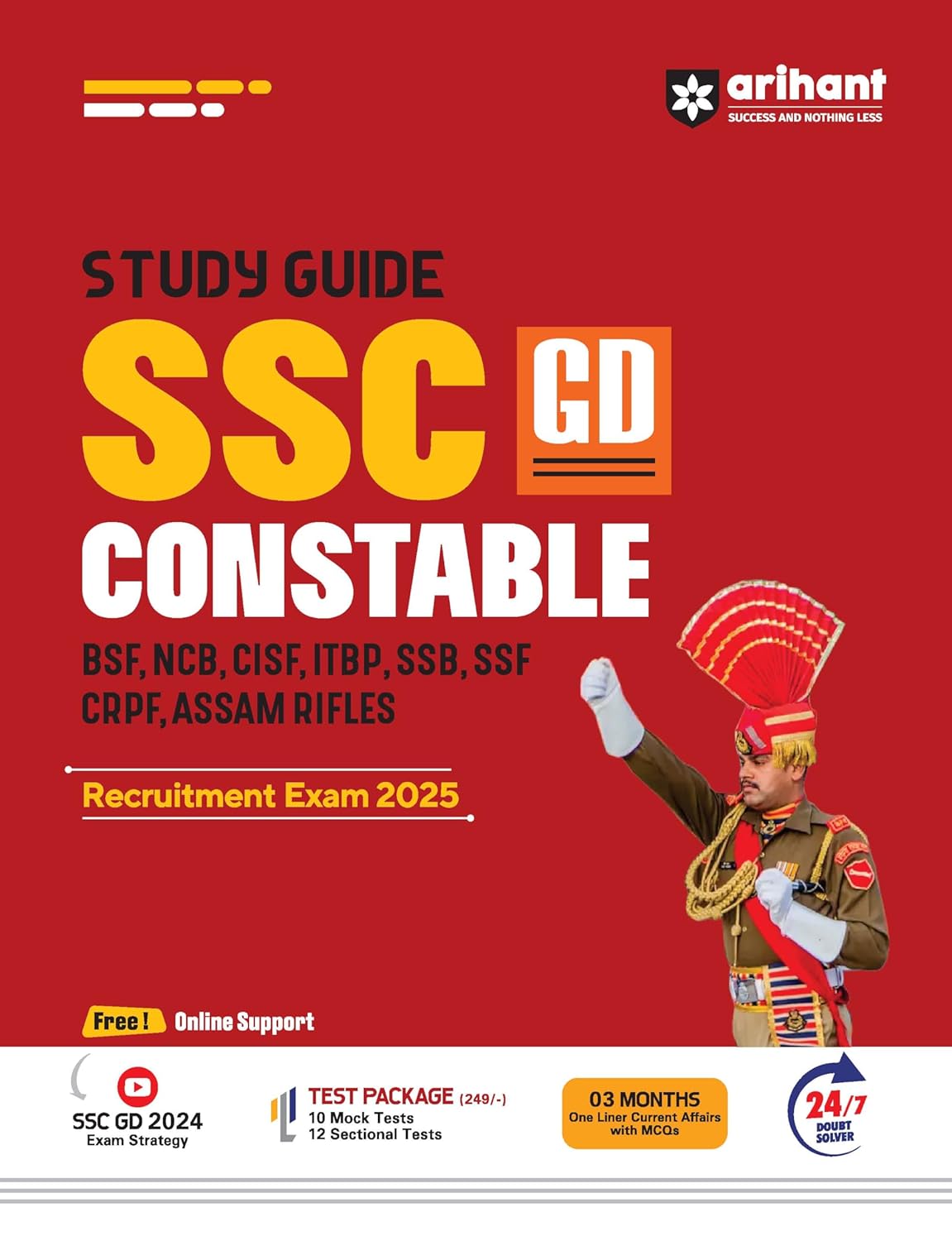 Study Guide SSC GD Constable Recruitment Exam 2025